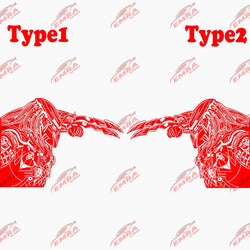 Large Predato For Car Sticker Characters Body Decoration The Monster Stickers Big Picture Movement Style Die Cutting Vinyl Decal (ONLINE ORDER ONLY)