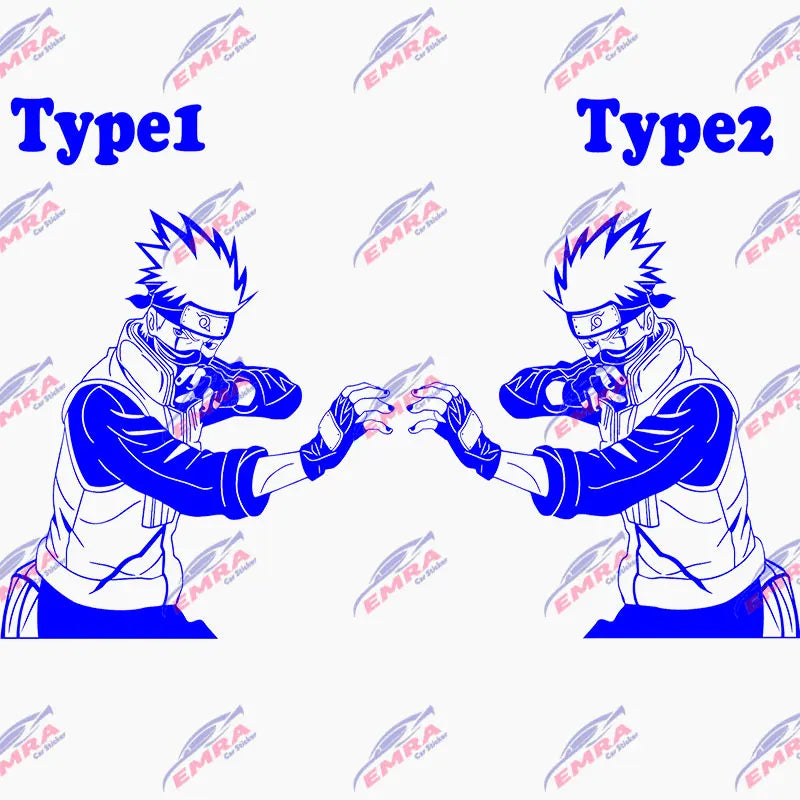 Anime Sticker For Car Sticker Decoration Window Body Hood Creative Personality Big Stickers Die Cutting PVC Vinyl Decals (ONLINE ORDER ONLY)