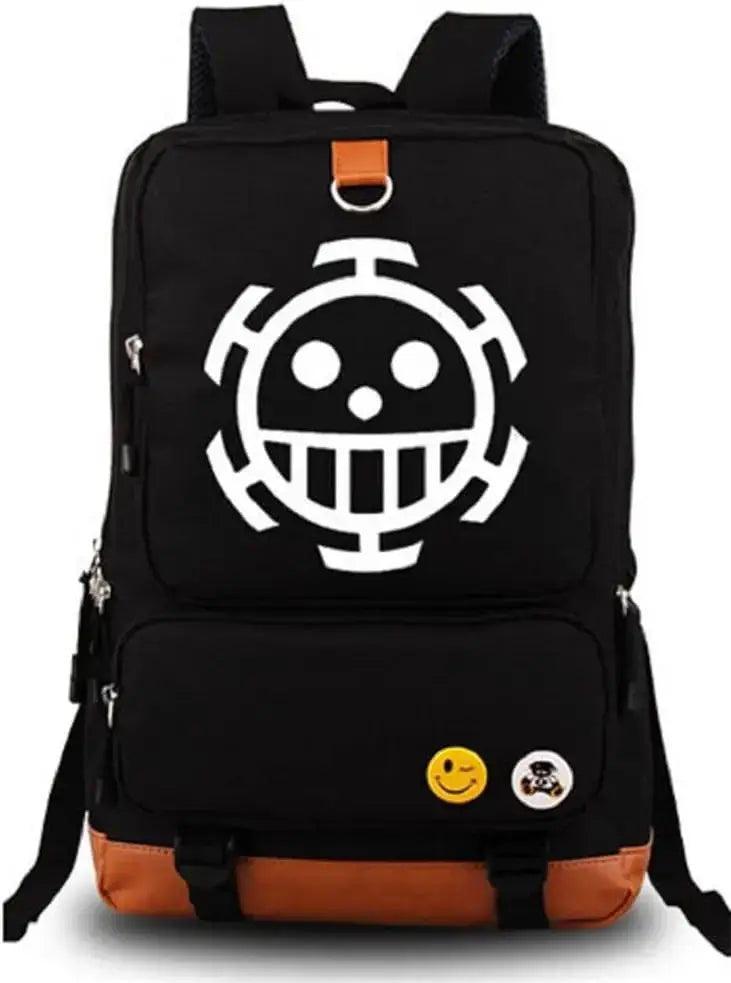 One Piece Luffy Printed Unisex Backpack School Travel Bag (ONLINE ORDER ONLY)