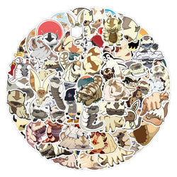 10/30/50/110PCS Avatar:The Last Airbender Stickers Cute Appa Graffiti Cartoon Animal Sticker Laptop Guitar Car Bike Decals Toy (ONLINE ORDER ONLY)