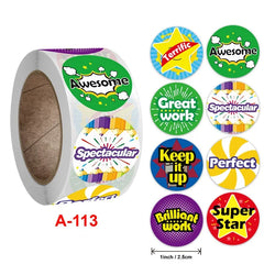 100-500PCS  Children's Stickers New Cartoon Rolling Packaging Stickers Photocard Decor Labels for Kids Package  home made (Online Order Only)