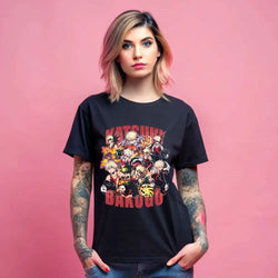 Katsuki Bakugo T-Shirt: MHA Manga Hero Anime Gift (ONLINE ORDER ONLY)