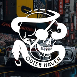 “outer haven” stickers,High Quality And Durable Automobiles Exterior Accessories Self-adhesive Decals (ONLINE ORDER ONLY)