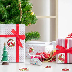 100-500Pcs Christmas Stickers Xmas Labels Stickers Decor Merry Christmas Decorations For Home New Year Gift Stationery stickers (ONLINE ORDER ONLY)