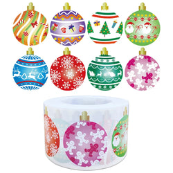 500Pcs Merry Christmas Stickers Christmas Theme Seal Labels Stickers For DIY Gift Baking Package Envelope Stationery Decor (ONLINE ORDER ONLY)