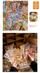 20 Pages Dream Language Series Cut Film Sticker Book Y2K Sticker Journal Handbook Scrapbooking Kawaii Decoration Sticker Gift (ONLINE ORDER ONLY)