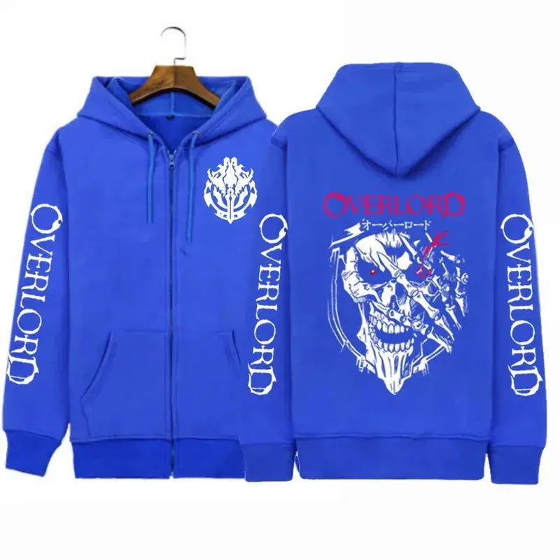 Overlord Cosplay Horror Skull Hoodie Ainz Zip Up (ONLINE ORDER ONLY)
