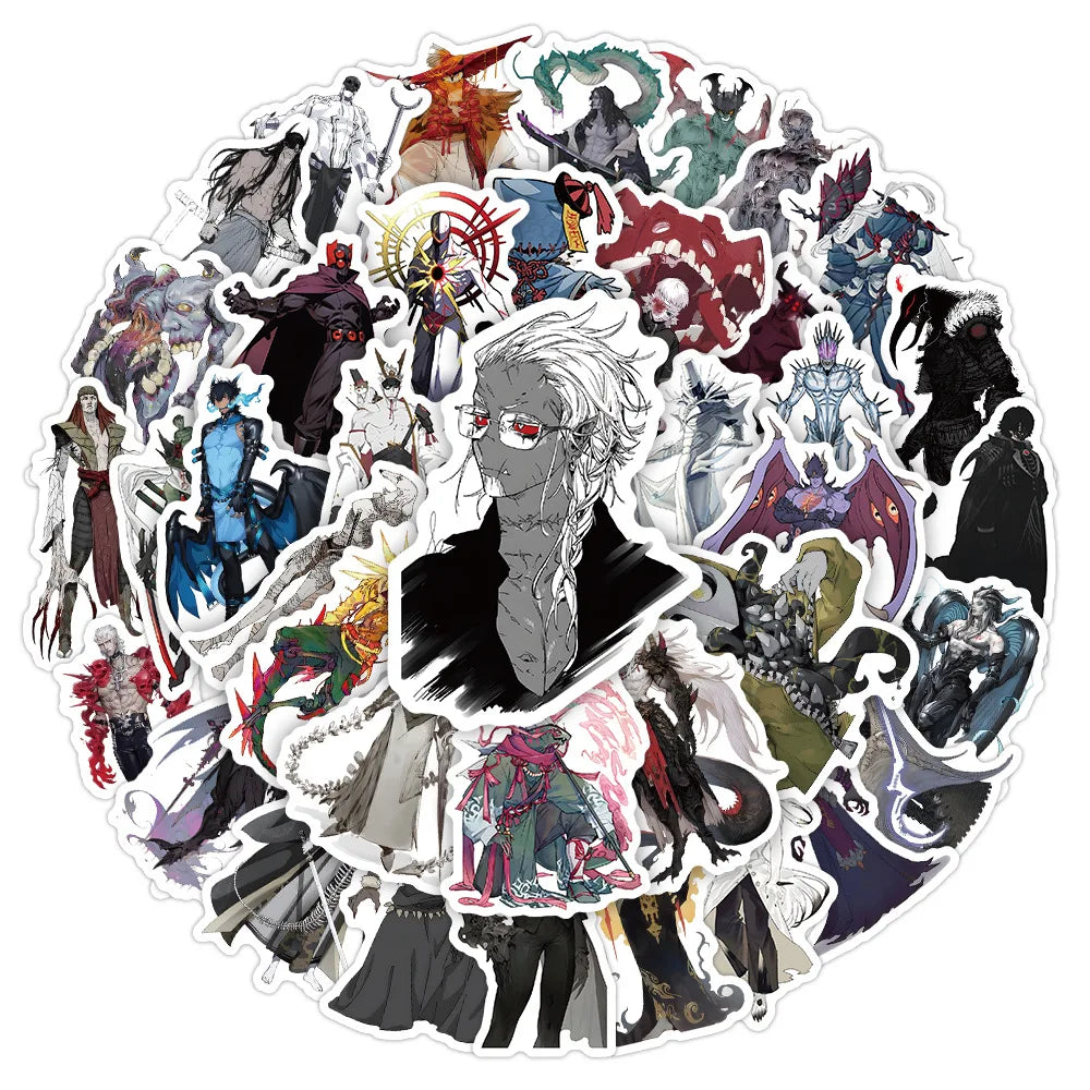 10/30/50PCS ACGN Style Stickers Monster Characters Cartoon Sticker Funny Graffiti Decoration Laptop Phone Guitar Car Bike Decals (Online Order Only)