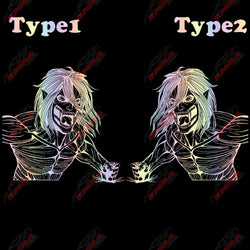 Anime Sticker Side Hood Window Decoration External Accessories Stickers For Car Competition Style Die Cutting Vinyl Decals (ONLINE ORDER ONLY)