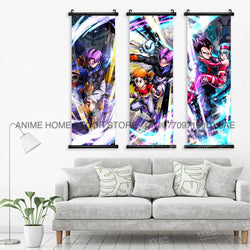 Dragon Ball Posters: Goku & Vegeta Anime Wall Scrolls (ONLINE ORDER ONLY)