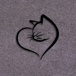 Cats Hearts  Sticker,Cute Car Body Window Bumper Vinyl Decal,For Cars, Trucks, Walls, Laptops, Windows, Motorcycles, Bumpers (ONLINE ORDER ONLY)