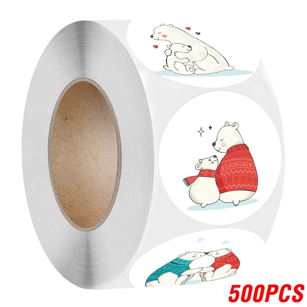 100-500pcs 1inch Cartoon Animal Children Sticker Label Thank You Cute Toy Game Sticker DIY Gift Sealing Label Decoration Supp (ONLINE ORDER ONLY)