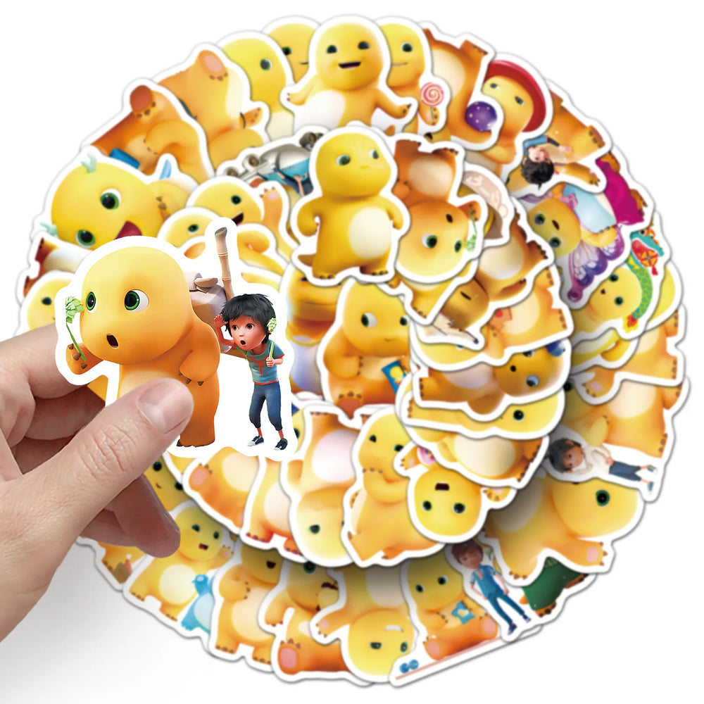 10/30/50PCS Milk Dragon Stickers Cute NAILONG Cartoon Decals Animation Graffiti DIY Scrapbook Fridge Luggage Laptop Phone Bike (ONLINE ORDER ONLY)