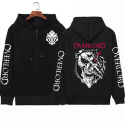Overlord Cosplay Horror Skull Hoodie Ainz Zip Up (ONLINE ORDER ONLY)