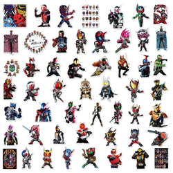 10/30/50PCS KAMEN RIDER GAVV Stickers Funny Aniamtion Sticker Cartoon Kids Toys Luggage Laptop Phone Guitar Car Bike Decals Toy (ONLINE ORDER ONLY)