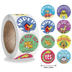 100-500pcs Kids Toy Stickers Animal Cartoon Stickers Various Cute Design Patterns School Teacher Reward Stickers (ONLINE ORDER ONLY)