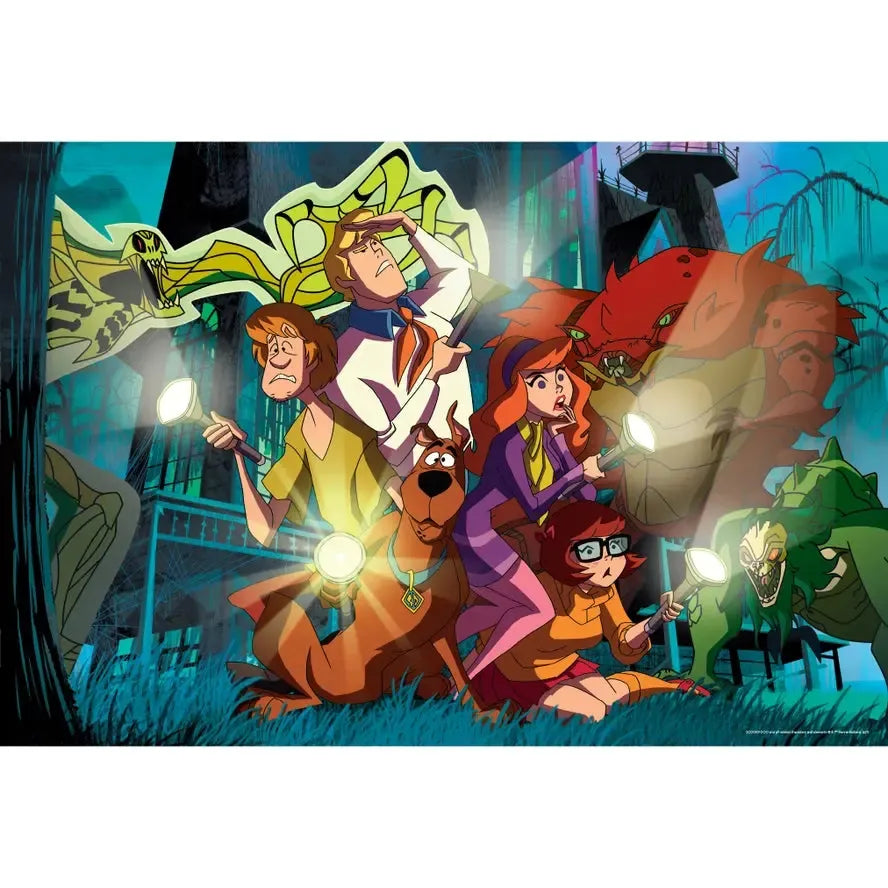 Scooby Doo Mystery 1000 Piece Jigsaw Puzzle Paper House (ONLINE ORDER ONLY)