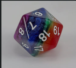 55mm Rainbow d20 Koplow Limited Edition (Online Only)