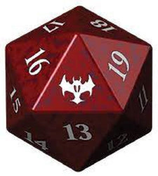 Crimson Vow Spindown MTG Dice / Die (Online Order Only)
