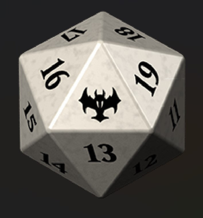 Crimson Vow Spindown MTG Dice / Die (Online Order Only)