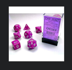 Chessex: Opaque Polyhedral Dice Set (Online Order Only)