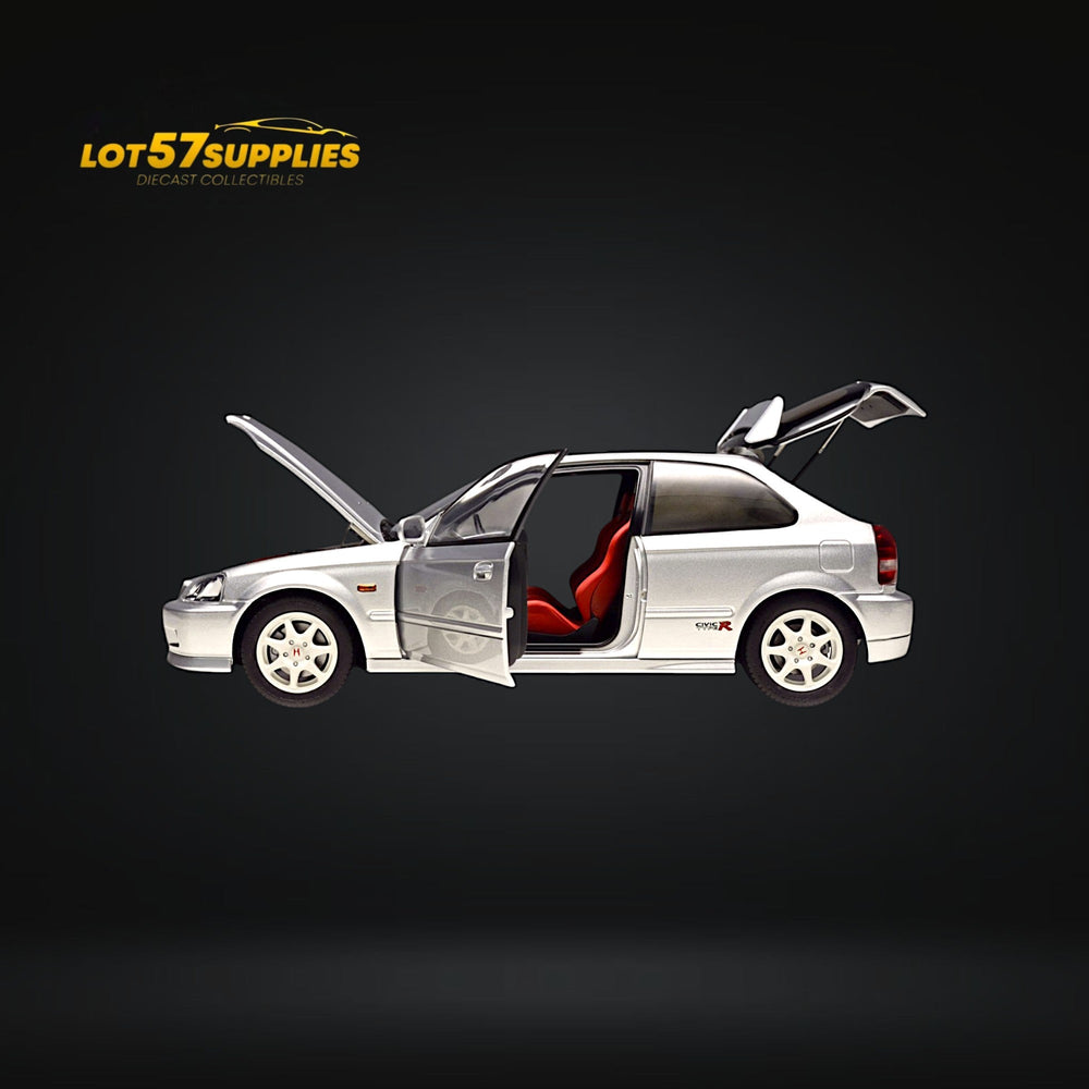MOTORHELIX Honda Civic Type-R EK9-120 SILVER 1:18 (ONLINE ORDER ONLY)