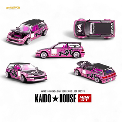 (Pre-Order) Kaido House Honda Civic (EF) Kaido Loop Spec V1 - 1:64 (ONLINE ORDER ONLY)