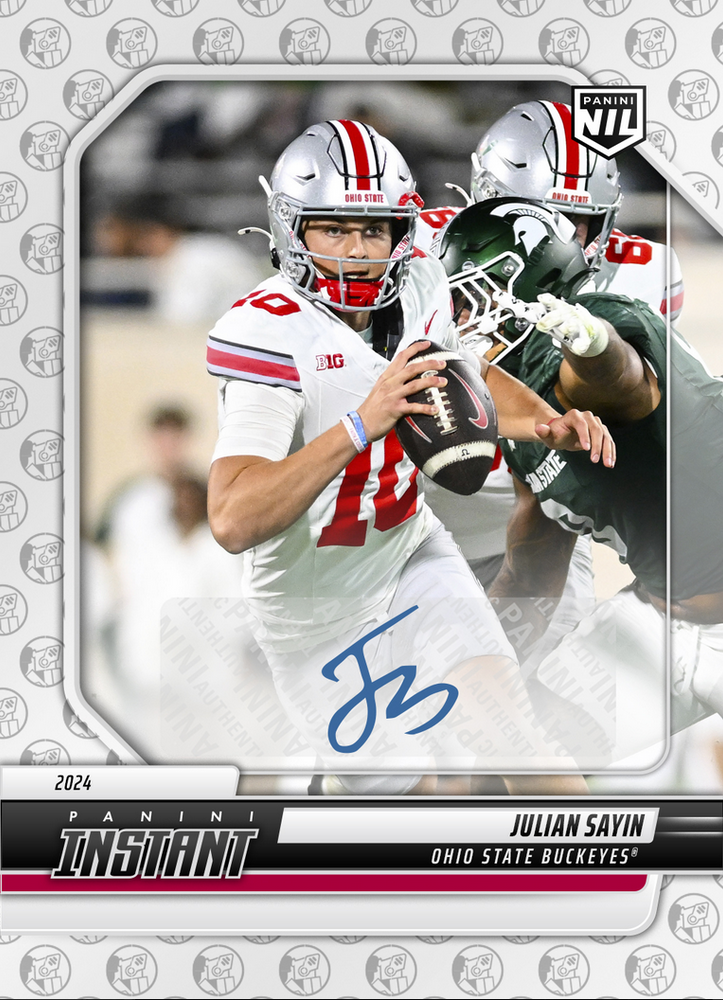 2024 Panini Instant Julian Sayin #IAOE6 Ohio State Buckeyes Rookie RC Football Card (ONLINE ORDER ONLY)