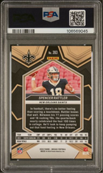 Graded 2024 Panini Mosaic Spencer Rattler #393 Rookie RC Football Card PSA 10 Gem Mint (ONLINE ORDER ONLY)