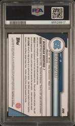 Graded 2023 Topps Bowman U Chrome Drake Maye #200 Shimmer Rookie RC Football Card PSA 10 Gem Mint