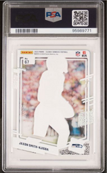 Graded 2023 Panini Clearly Donruss Jaxon Smith-Njigba #67 Rookie RC Football Card PSA 10 Gem Mint