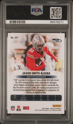 Graded 2023 Panini Prestige Jaxon Smith-Njigba #347 Rookie RC Football Card PSA 10 Gem Mint