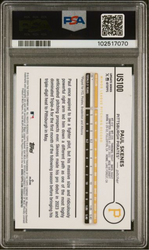 Graded 2024 Topps Update Paul Skenes #US100 Holiday Rookie RC Baseball Card PSA 10 Gem Mint (ONLINE ORDER ONLY)