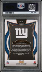 Graded 2024 Panini Select Malik Nabers #29 Silver Rookie RC Football Card PSA 10 Gem Mint (ONLINE ORDER ONLY)