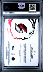 Graded 2025 Topps Yang Hansen #GN16 Generation Now Rookie RC Basketball Card PSA 10 Gem Mint