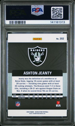 Graded 2025 Panini Revolution Ashton Jeanty #202 Rookie RC Football Card PSA 10 Gem Mint