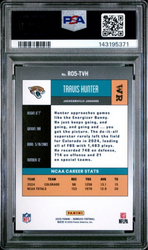 Graded 2025 Panini Donruss Travis Hunter #R05-TVH Retro 2005 Rookie RC Football Card PSA 10 Gem Mint