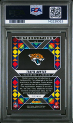 Graded 2025 Panini Mosaic Travis Hunter #7 Introductions Silver Rookie RC Football Card PSA 10 Gem Mint