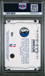 Graded 2025 Topps Chrome Cooper Flagg #IP18 Inspirational Rookie RC Basketball Card PSA 10 Gem Mint