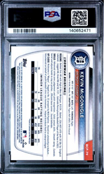 Graded 2025 Topps Bowman Kevin McGonigle #BCP79 Chrome Prospects Rookie RC Baseball Card PSA 9 Mint