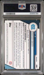Graded 2023 Topps Bowman U Chrome Drake Maye #200 Refractor Rookie RC Football Card PSA 10 Gem Mint