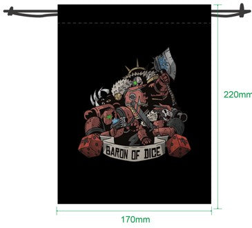 Chaos Corsairs  |  Premium Dice Bag (ONLINE ORDER ONLY)