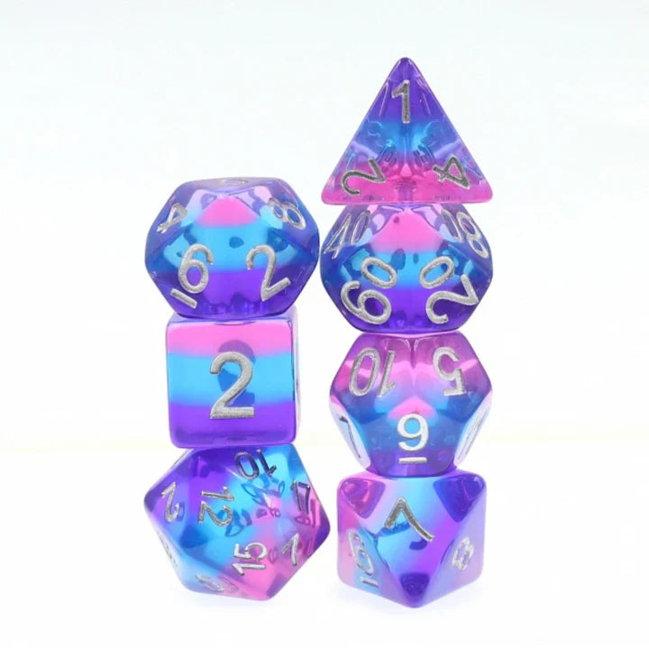 Purple Sky RPG Dice Set (ONLINE ORDER ONLY)