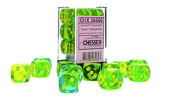 CHESSEX: D6 Gemini DICE SETS - 16mm (Online Order Only)