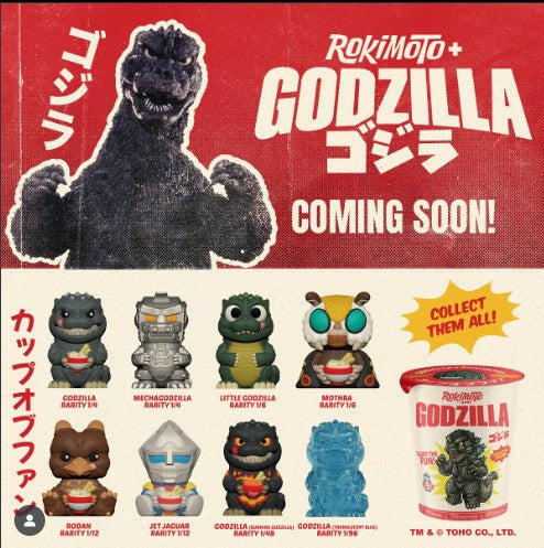 [In Stock] Funmaker Inc. ROKIMOTO x Godzilla Blind Cup (ONLINE ORDER ONLY)