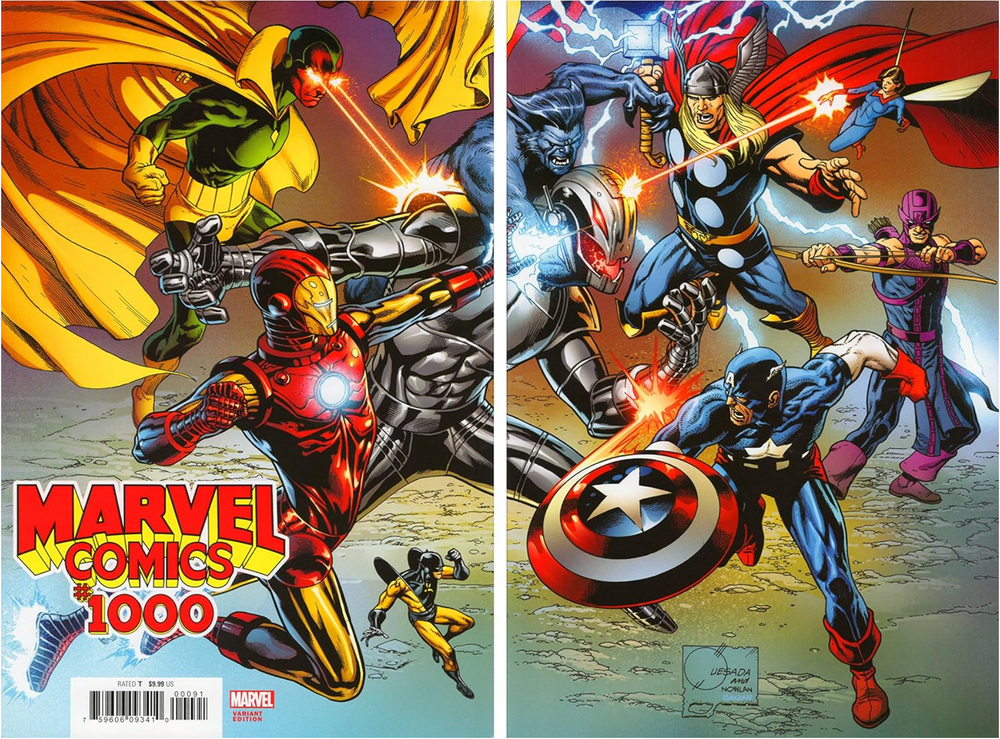 MARVEL COMICS #1000 QUESADA WRAPAROUND VAR (08/28/2019) (ONLINE ORDER ONLY)