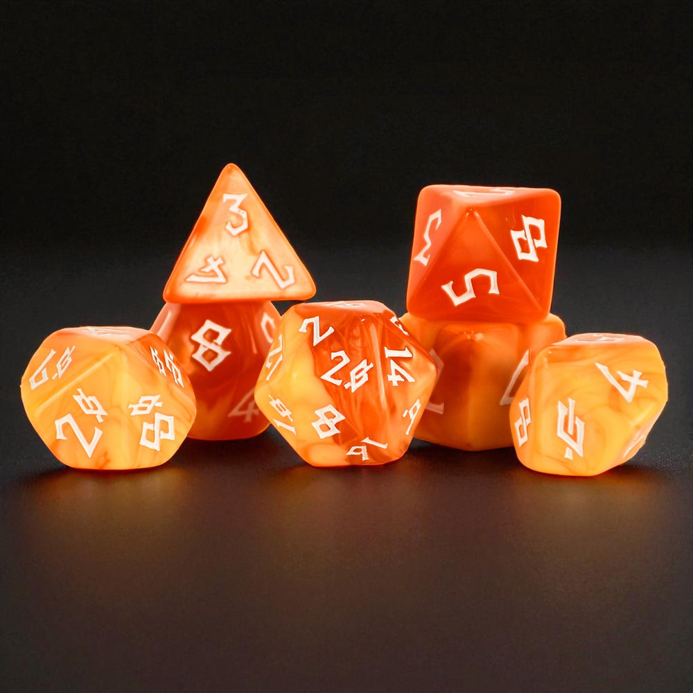Pre-Order || Screwdriver Cocktail Acrylic Dice Set
