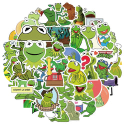 Frog Komi Animal Stickers 10/30/50Pcs Waterproof Vinyl for Laptop, Car, Snowboard, Luggage, Fridge (ONLINE ORDER ONLY)