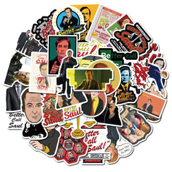 Better Call Saul Stickers 10/30/50pcs Waterproof Decals for Laptop Car Phone Luggage (Online Order Only)