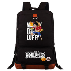 One Piece Luffy Printed Unisex Backpack School Travel Bag (ONLINE ORDER ONLY)